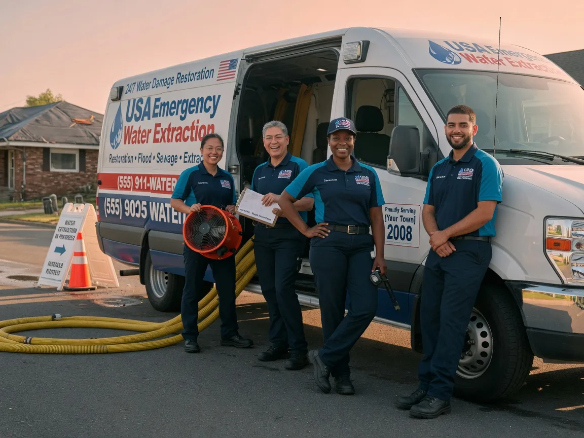 Emergency Water Removal company in Roseville, CA